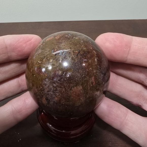 Pietersite Crystal Sphere #B - Picture 7 of 9